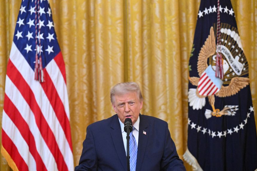 Key moments from Trump’s speech claiming declassified documents show US election vulnerabilities
