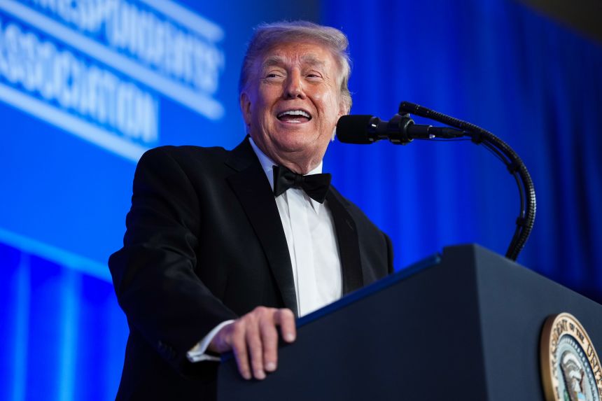 Trump bombed at the White House Correspondents’ Dinner — and proved its point