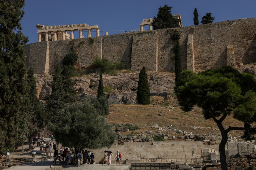 Greek-American tourists stabbed in rare attack near the Acropolis