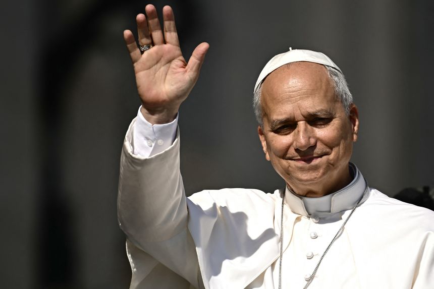 On the eve of America’s birthday, the first American pope takes center stage