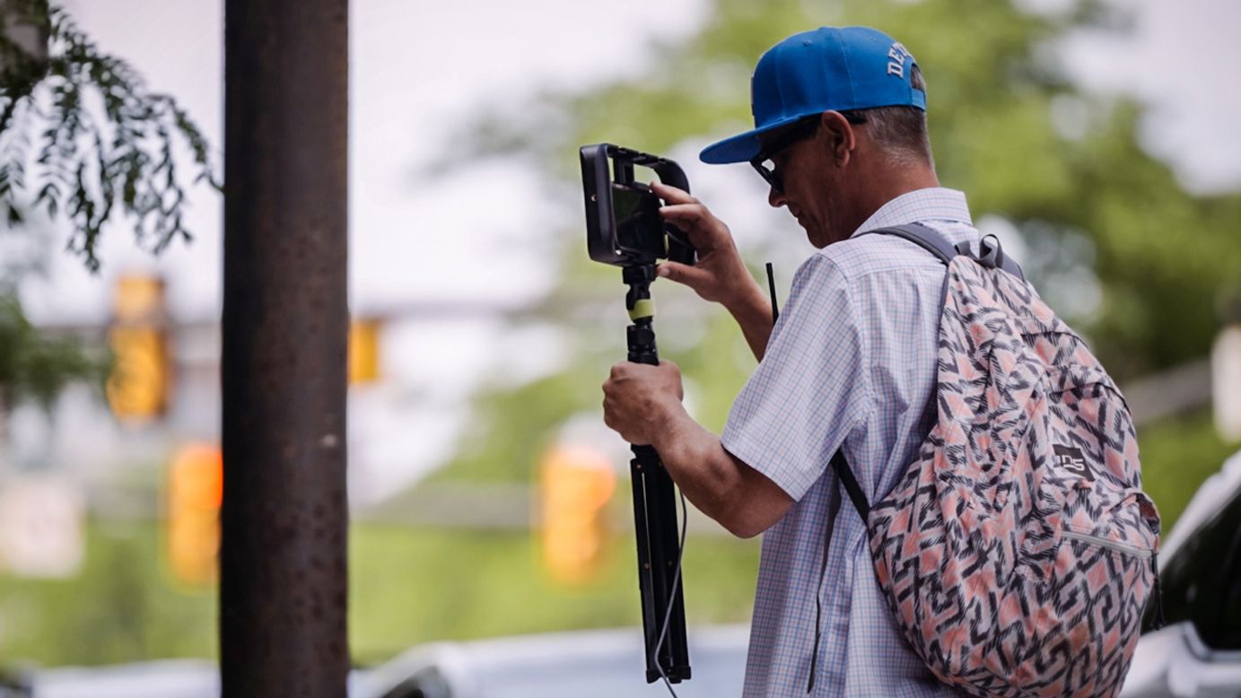 A former addict protects the Constitution and supports his family — by rage-baiting strangers