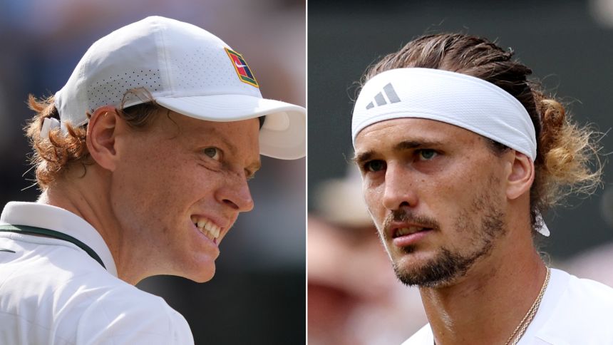 Sinner and Zverev set to collide in Wimbledon final after cruising through semifinals