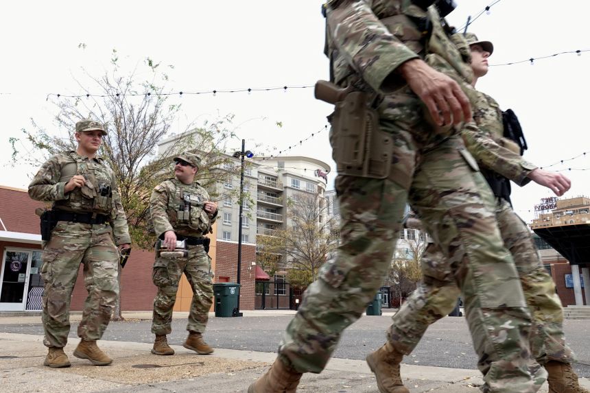 National Guard members on patrol in Memphis fatally shoot man during pursuit, police say