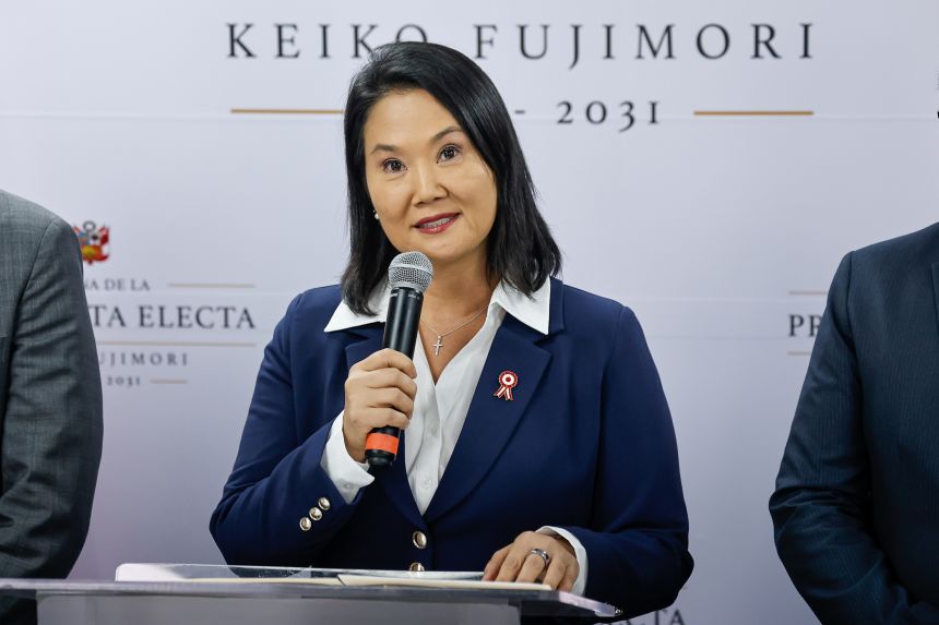 Keiko Fujimori declared winner of razor-edge Peru election