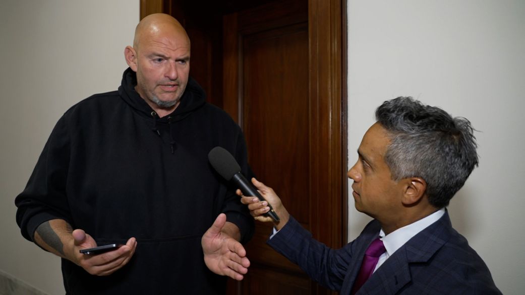 Fetterman lays out ‘red line’ over leaving Democratic Party: Israel