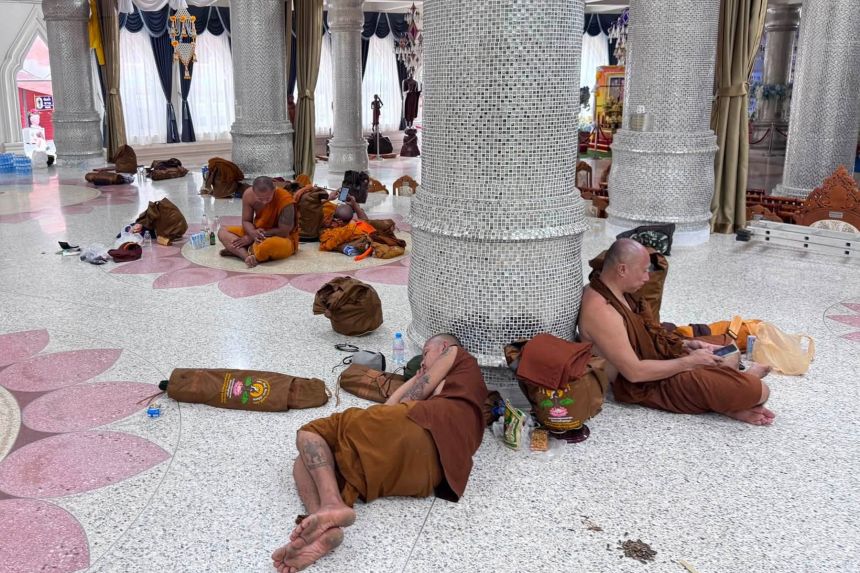 11-year-old boy driving pickup truck crashes into group of Thai monks, killing 8