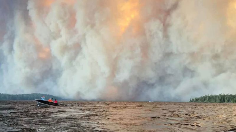 They Thought There Was No Immediate Danger. Then a Massive Wall of Smoke Arrived