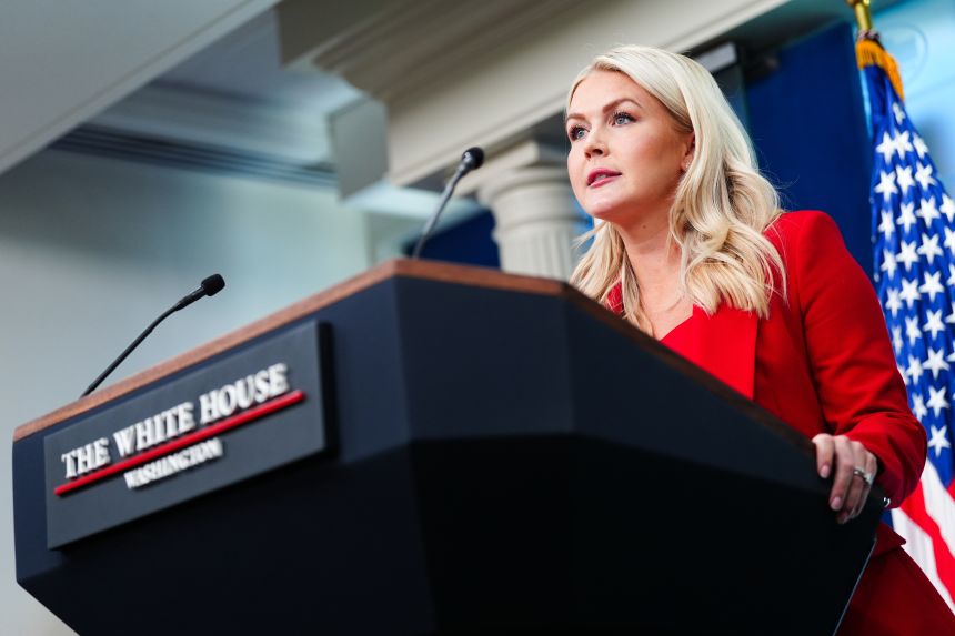 Karoline Leavitt says Trump’s ‘patience is running out’ with key GOP leader